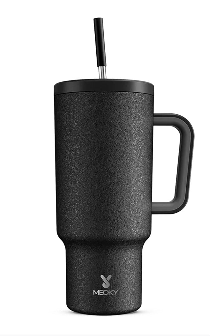 Copo Térmico Meoky Preto 1,18L – 34h Gelado